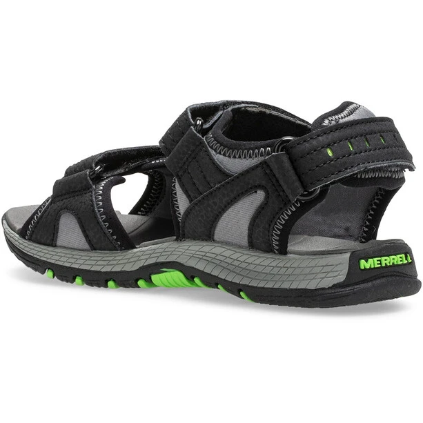 Merrell Panther 2.0 Sandales Enfant, Noir/gris 3 Merrell Panther 2.0 Sandales Enfant, Noir/gris – Image 3