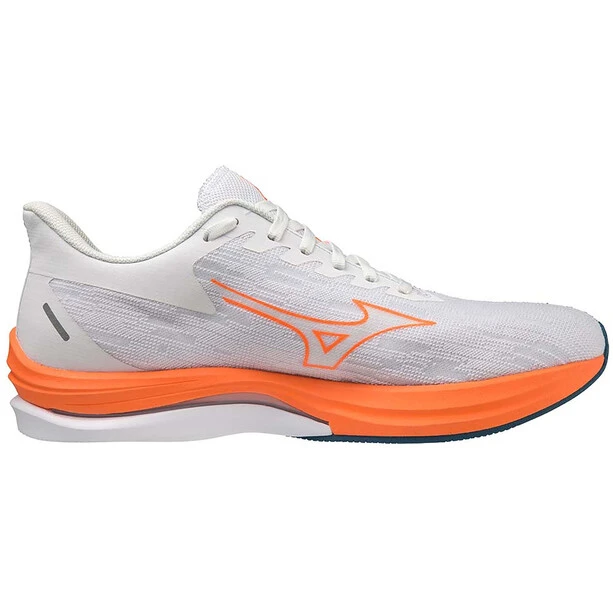 Mizuno Wave Rebellion Sonic Shoes Men, Blanc/orange 2 Mizuno Wave Rebellion Sonic Shoes Men, Blanc/orange – Image 2