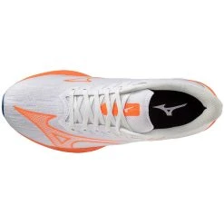 Mizuno Wave Rebellion Sonic Shoes Men, Blanc/orange 8 Mizuno Wave Rebellion Sonic Shoes Men, Blanc/orange -Boutique Merrell mizuno wave rebellion sonic shoes men white light orange blue ashes 4