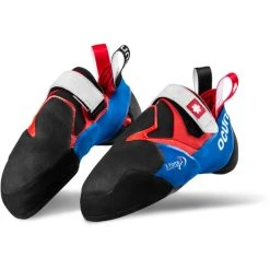 Ocun Nitro Chaussons D'escalade, Bleu/rouge
