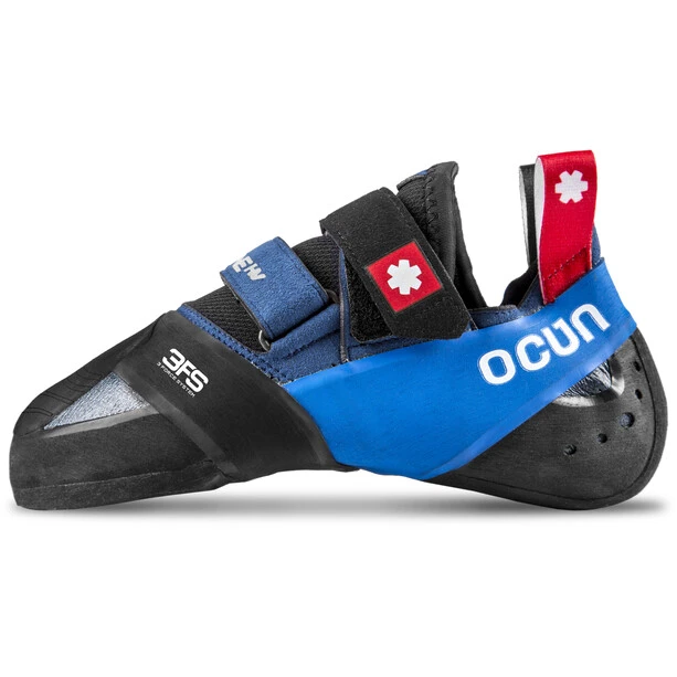 Ocun Ozone HV Chaussures D'escalade, Bleu/noir 2 Ocun Ozone HV Chaussures D'escalade, Bleu/noir – Image 2