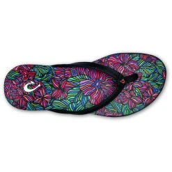 OluKai Ho' Opio Hau Sandales Femme, Multicolore -Boutique Merrell olukai ho opio hau sandals women onyx hau 4
