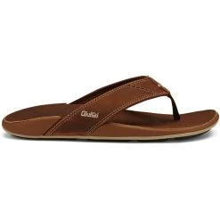 OluKai Nui Chaussures Homme, Marron
