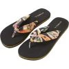 O'Neill Ditsy Sun Bloom Sandals Women, Noir/Multicolore