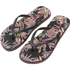 O'Neill Profile Graphic Sandals Women, Noir/Multicolore