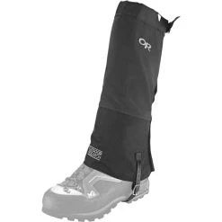 Outdoor Research Crocodiles Guêtres Femme, Noir