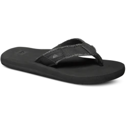 Quiksilver Monkey Abyss Sandales Garçon, Noir