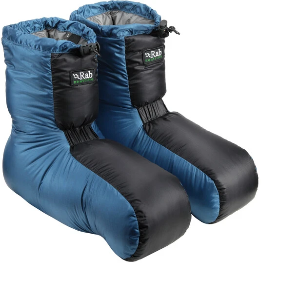 Rab Expedition Pantoufles, Bleu/noir 1 Rab Expedition Pantoufles, Bleu/noir