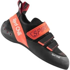 Red Chili Spirit IV Chaussures D'escalade, Noir/rouge