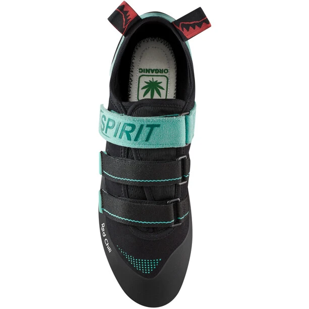 Red Chili Spirit LV IV Chaussures D'escalade Femme, Noir/vert 2 Red Chili Spirit LV IV Chaussures D'escalade Femme, Noir/vert – Image 2