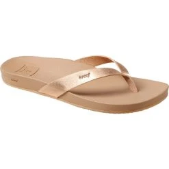 Reef Cushion Bounce Court Claquettes Femme, Beige/noir