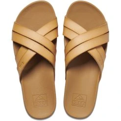 Reef Cushion Spring Bloom Claquettes Femme, Marron -Boutique Merrell reef cushion spring bloom slipper sandals women natural 4