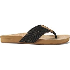 Reef Cushion Strand Sandales Femme, Noir/beige 8 Reef Cushion Strand Sandales Femme, Noir/beige -Boutique Merrell reef cushion strand sandals women black natural 4