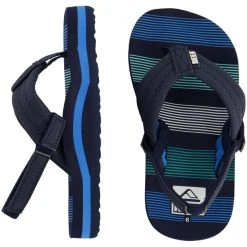 Reef Little Ahi Sandals Toddler, Bleu 8 Reef Little Ahi Sandals Toddler, Bleu -Boutique Merrell reef little ahi sandals toddler deep sea stripes 3