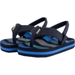 Reef Little Ahi Sandals Toddler, Bleu 9 Reef Little Ahi Sandals Toddler, Bleu -Boutique Merrell reef little ahi sandals toddler deep sea stripes 4