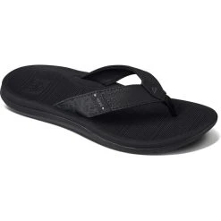 Reef Santa Ana Tongs Femme, Noir