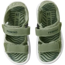 Reima Bungee Sandals Kids, Vert -Boutique Merrell reima bungee sandals kids greyish green 3