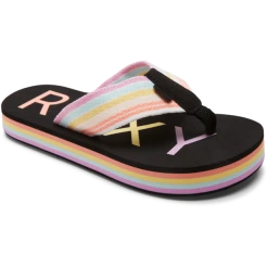Roxy RG Chika HI Sandales Fille, Noir/Multicolore