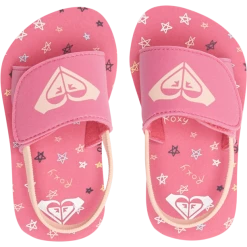Roxy Finn Sandales Fille, Rose -Boutique Merrell roxy rg roxy cage sandals girls bright rose pink carnation 4