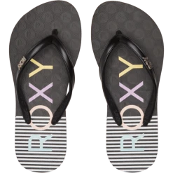 Roxy RG Viva Stamp II Sandales Fille, Noir -Boutique Merrell roxy rg viva stamp ii sandals girls black berry 4