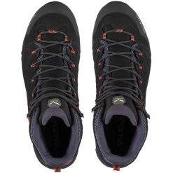 SALEWA Alp Mate WP Chaussures Mi-hautes Homme, Noir/gris 8 SALEWA Alp Mate WP Chaussures Mi-hautes Homme, Noir/gris -Boutique Merrell salewa alp mate wp mid shoes men black out fluo orange 4