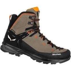 SALEWA MTN Trainer 2 GTX Chaussures Mi-hautes Homme, Marron/noir