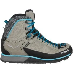 SALEWA MTN Trainer 2 Winter GTX Chaussures Femme, Gris/noir -Boutique Merrell salewa mtn trainer 2 winter gtx shoes women bungee cord delphinium 5