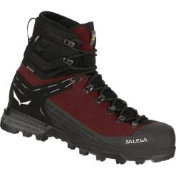 SALEWA Ortles Ascent GTX Mid Shoes Women, Rouge/noir
