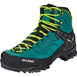 SALEWA Rapace GTX Chaussures Femme, Vert/noir