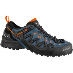 SALEWA Wildfire Edge GTX Chaussures Homme, Noir/bleu