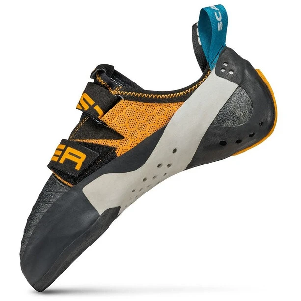 Scarpa Booster Chaussons D'escalade, Noir/blanc 2 Scarpa Booster Chaussons D'escalade, Noir/blanc – Image 2