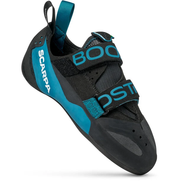 Scarpa Boostic Chaussures D'escalade Homme, Noir/bleu 2 Scarpa Boostic Chaussures D'escalade Homme, Noir/bleu – Image 2