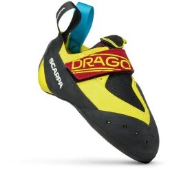 Scarpa Drago LV Chaussons D'escalade Enfant, Jaune/noir