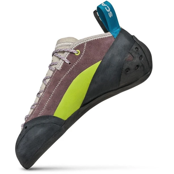 Scarpa Maestro Mid Plus Chaussons D'escalade Femme, Gris/vert 3 Scarpa Maestro Mid Plus Chaussons D'escalade Femme, Gris/vert – Image 3