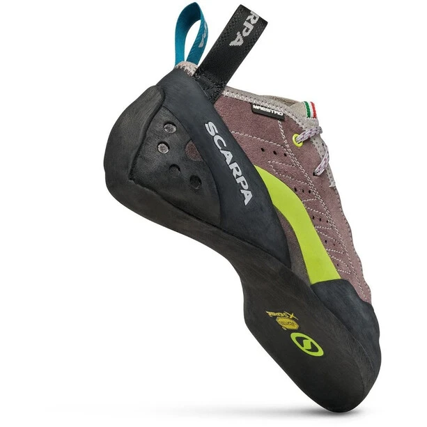 Scarpa Maestro Mid Plus Chaussons D'escalade Femme, Gris/vert 4 Scarpa Maestro Mid Plus Chaussons D'escalade Femme, Gris/vert – Image 4