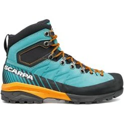 Scarpa Mescalito TRK GTX Chaussures Femme, Turquoise/noir -Boutique Merrell scarpa mescalito trk gtx shoes women ceramic baltic 3