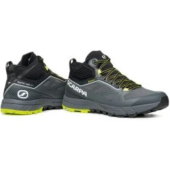 Scarpa Rapid Mid GTX Chaussures Homme, Gris 9 Scarpa Rapid Mid GTX Chaussures Homme, Gris -Boutique Merrell scarpa rapid mid gtx shoes men anthracite acid lime 4
