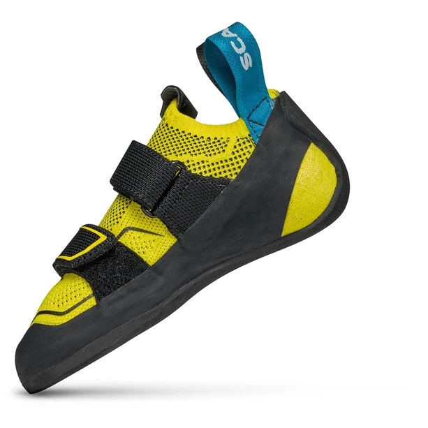 Scarpa Reflex Chaussures D'escalade Enfant, Jaune/noir 2 Scarpa Reflex Chaussures D'escalade Enfant, Jaune/noir – Image 2