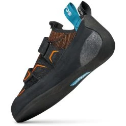 Scarpa Reflex V Chaussons D'escalade Homme, Noir/orange -Boutique Merrell scarpa reflex v climbing shoes black flame 4