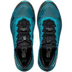 Scarpa Ribelle Run Chaussures Homme, Turquoise/noir 11 Scarpa Ribelle Run Chaussures Homme, Turquoise/noir -Boutique Merrell scarpa ribelle run shoes men azure black 6