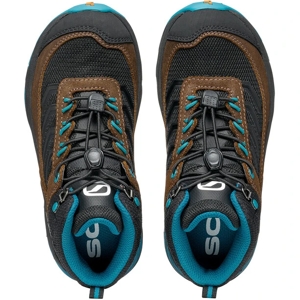 Scarpa Rush Mid S GTX Chaussures Enfant, Marron/noir 6 Scarpa Rush Mid S GTX Chaussures Enfant, Marron/noir – Image 6