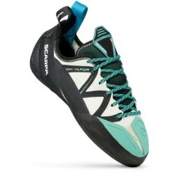 Scarpa Vapor Chaussures D'escalade Femme, Noir/bleu