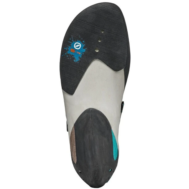 Scarpa Veloce Chaussons D'escalade Femme, Gris/bleu 6 Scarpa Veloce Chaussons D'escalade Femme, Gris/bleu – Image 6