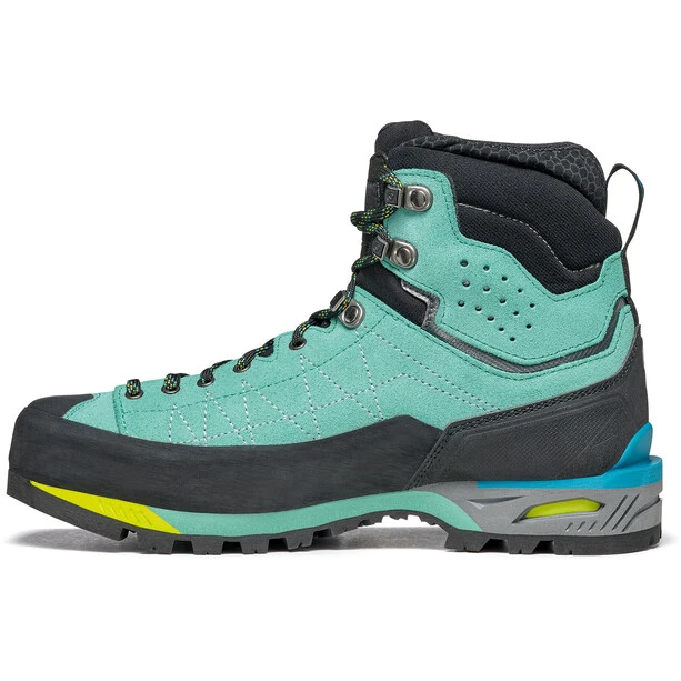 Scarpa Zodiac Tech GTX Chaussures Femme, Turquoise/noir 2 Scarpa Zodiac Tech GTX Chaussures Femme, Turquoise/noir – Image 2