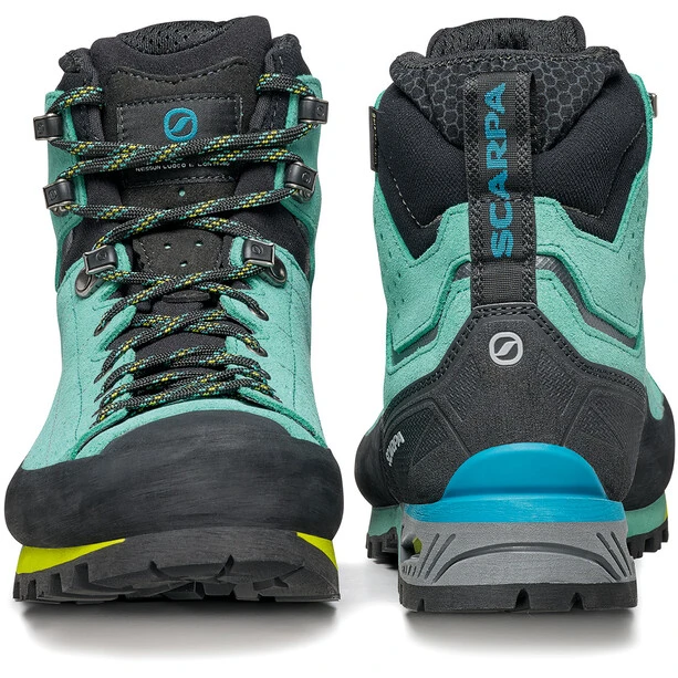 Scarpa Zodiac Tech GTX Chaussures Femme, Turquoise/noir 6 Scarpa Zodiac Tech GTX Chaussures Femme, Turquoise/noir – Image 6
