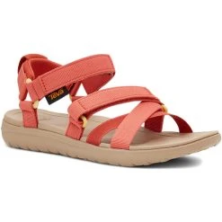Teva Sanborn Mia Sandales Femme, Rouge