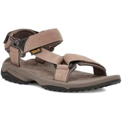 Teva Terra Fi Lite Suede Sandales Homme, Beige