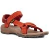 Teva Terra Fi Lite Suede Sandales Femme, Orange/marron