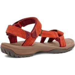 Teva Terra Fi Lite Suede Sandales Femme, Orange/marron -Boutique Merrell teva terra fi lite suede sandals women languostino 3