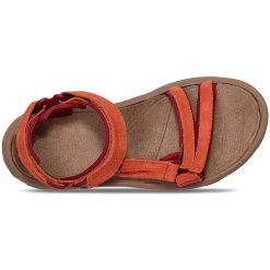 Teva Terra Fi Lite Suede Sandales Femme, Orange/marron -Boutique Merrell teva terra fi lite suede sandals women languostino 5